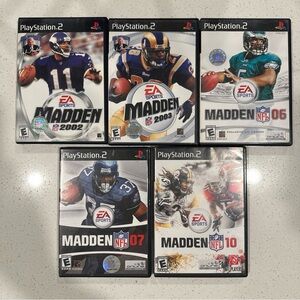 PlayStation 2 Madden NFL Game Collection